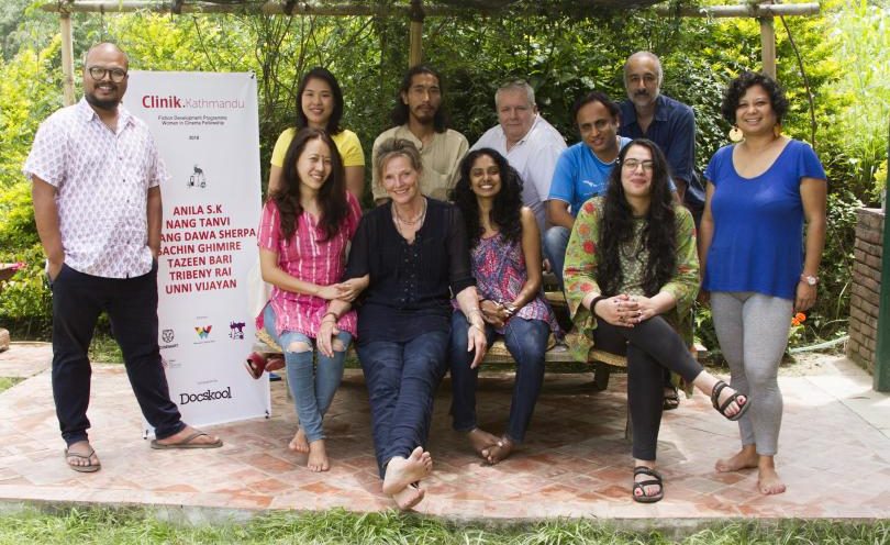 7 filmmakers to follow the Fiction development program at Clinik.Kathmandu 2018
